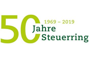 Jubiläumslogo: 50 Jahre Steuerring